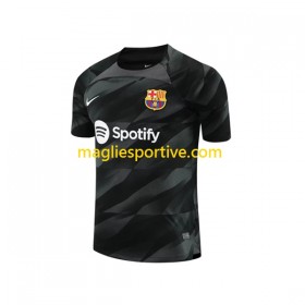 Completo Calcio Barcellona Portiere Divisa Trasferta 2023-2024